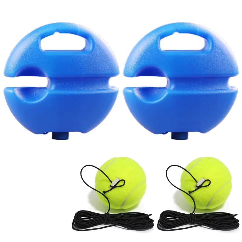 Professional Tennis Training Aid with Elastic Rope and Rebound Ball for Enhanced Solo Practice