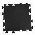 Armor-Lock Fitness Interlocking Rubber Tiles, 3/8 Inch x 20 Inch x 20 Inch, Black, 12-Pack (33 Square Feet)