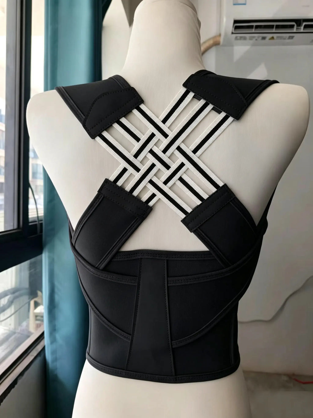 Adjustable Posture Corrector for Men and Women | Daily Back Support Brace and Posture Correction Vest