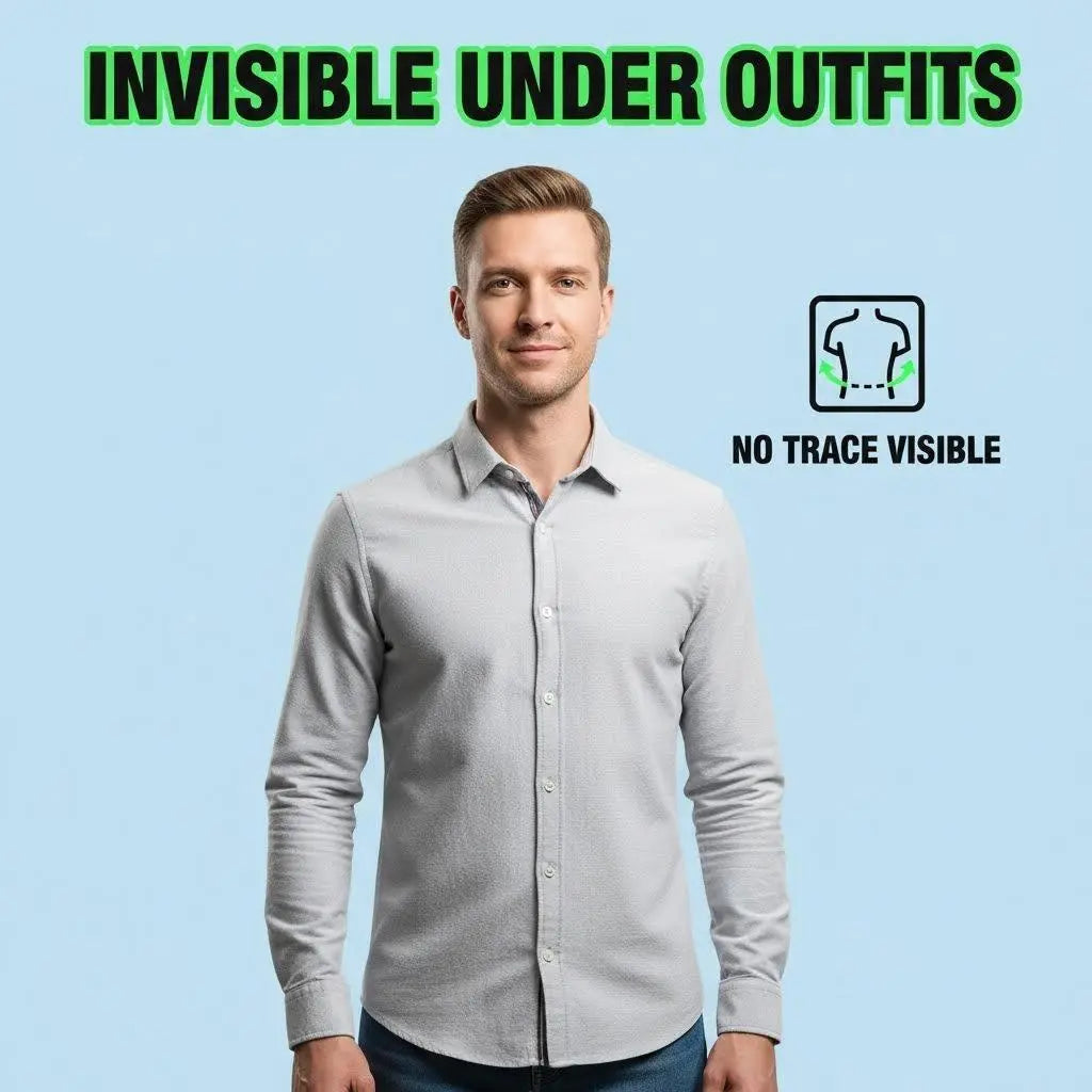 Adjustable Posture Corrector for Men and Women | Daily Back Support Brace and Posture Correction Vest