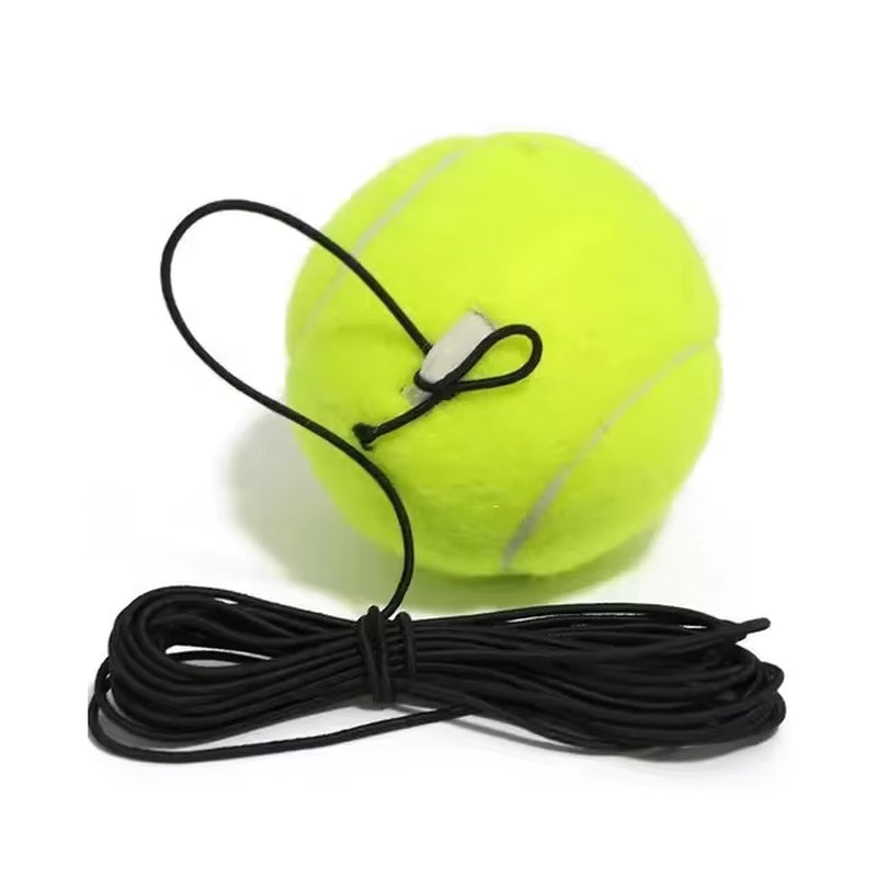 Professional Tennis Training Aid with Elastic Rope and Rebound Ball for Enhanced Solo Practice