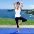 4' x 8' x 2" Folding Gymnastics Mat for Indoor and Outdoor Use (Blue)