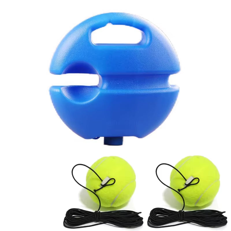 Professional Tennis Training Aid with Elastic Rope and Rebound Ball for Enhanced Solo Practice