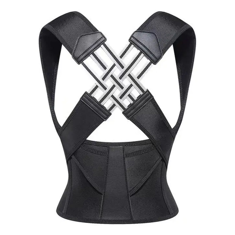 Adjustable Posture Corrector for Men and Women | Daily Back Support Brace and Posture Correction Vest