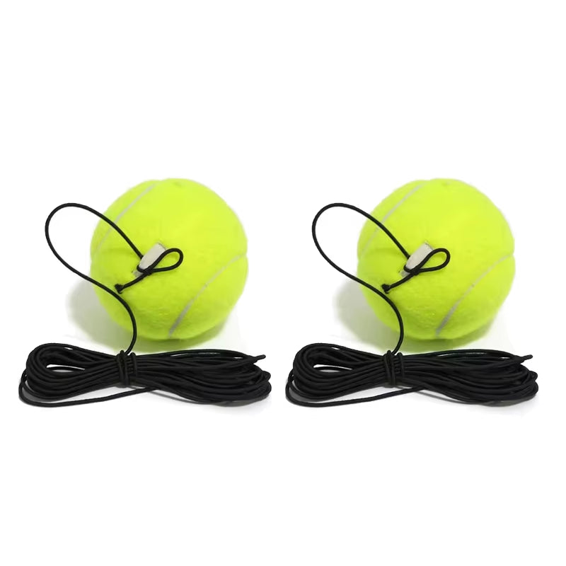 Professional Tennis Training Aid with Elastic Rope and Rebound Ball for Enhanced Solo Practice
