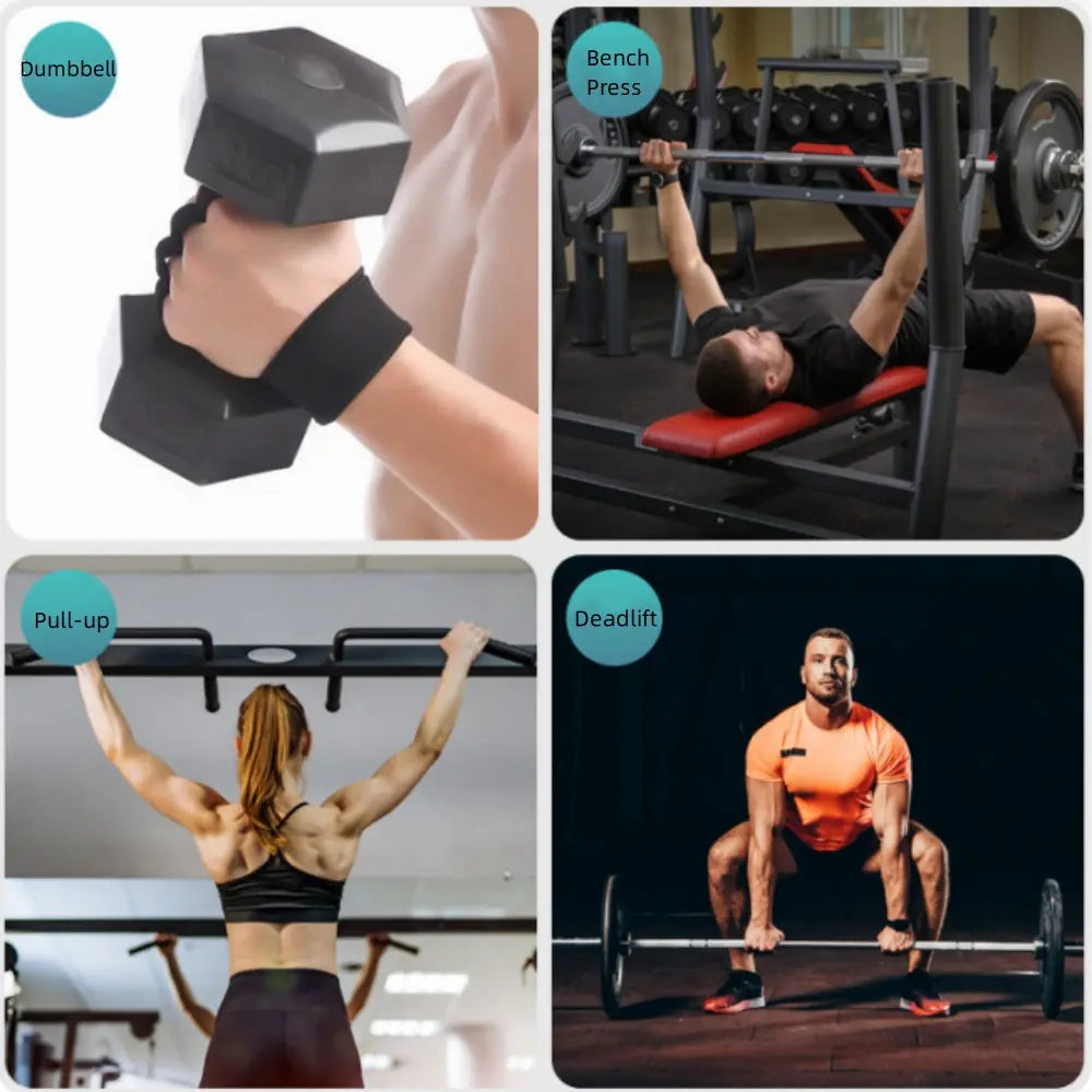 Weight Lifting Training Gloves, 1 Pair Anti-Slip Strength Training Gloves, Sports Gloves for Men & Women, Fitness Accessories, Workout Accessories